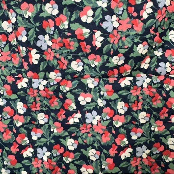 J. Crew Ruffle Hem Dress in Liberty Sarah Floral Fabric - Picture 9 of 10